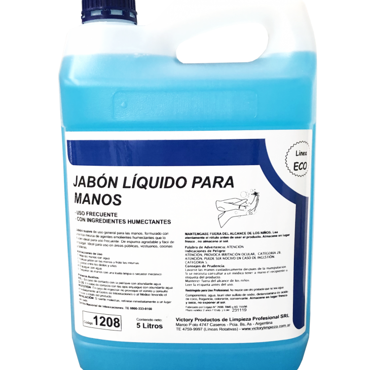 JABON LIQUIDO DE MANOS • Big Distribuciones